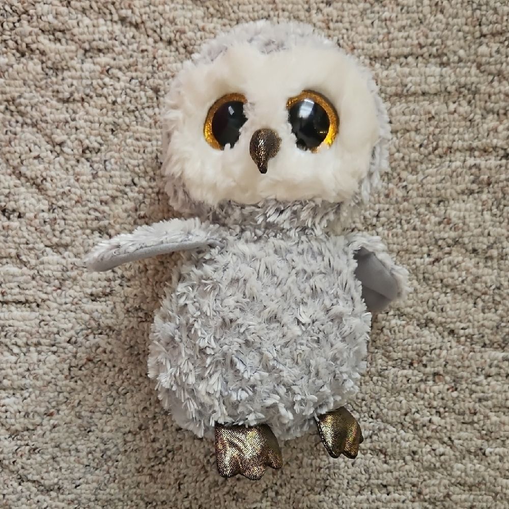 Ty Beanie Boos "Owlette" Plush Stuffed Owl